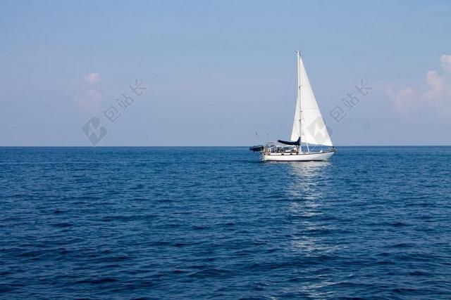 帆船 海 船舶 天空 蓝色 旅行 海洋 自然 船 水