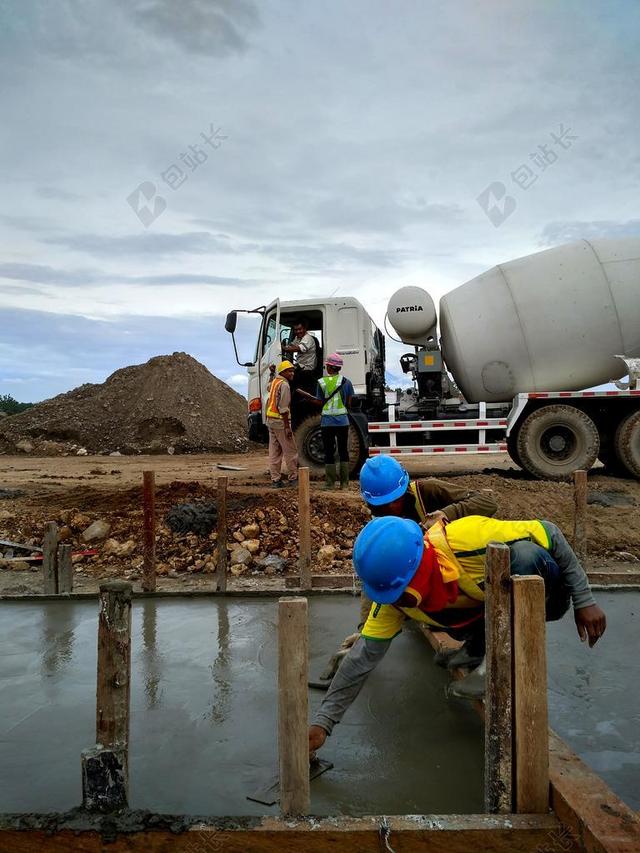 户外施工建筑建设工地工作中背景图片
