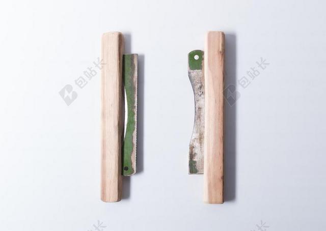 物品传统老旧的剃须刀背景图片