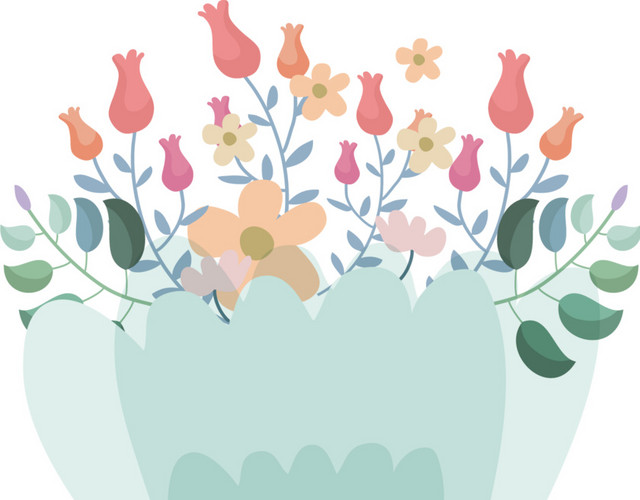 花束教师节素材