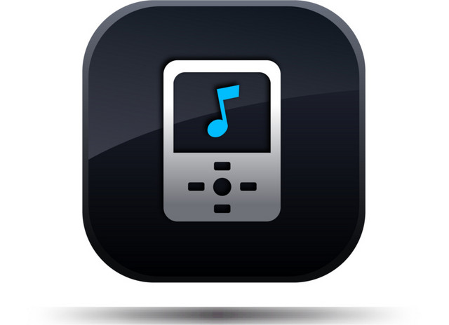 MP3音乐符号按钮