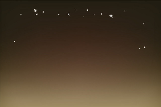 卡通渐变星空星星背景素材