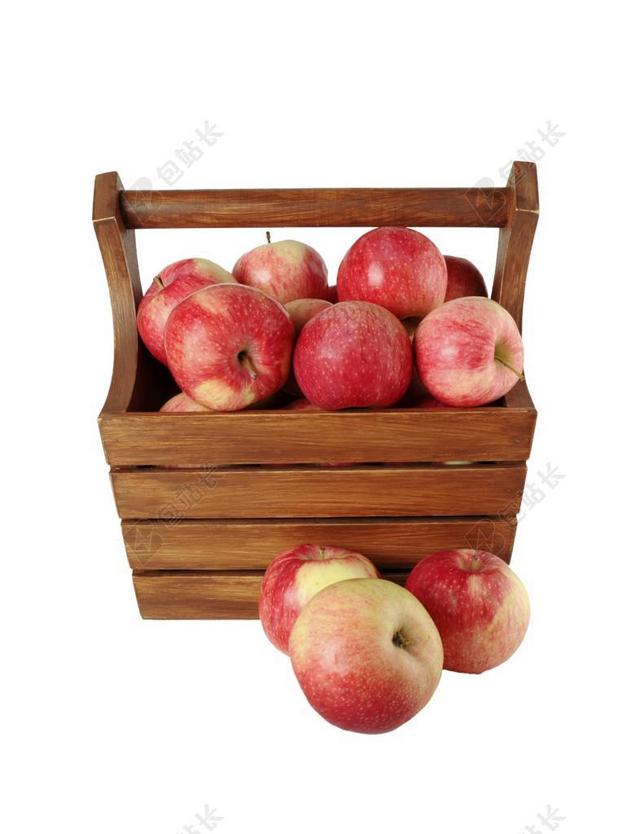 孤立 苹果 水果 食品 健康 新鲜 有机 红苹果 维生素