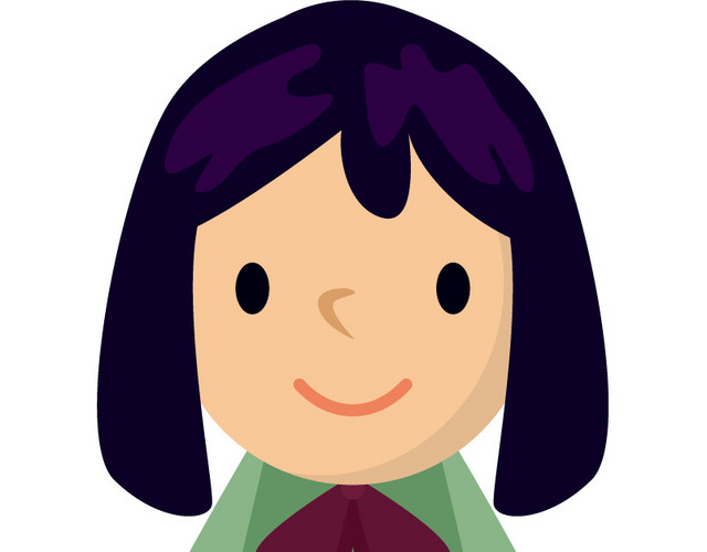 卡通女孩人物