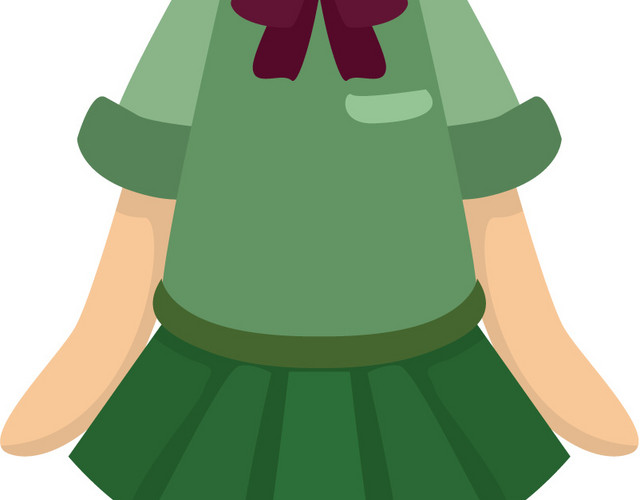 卡通女孩人物