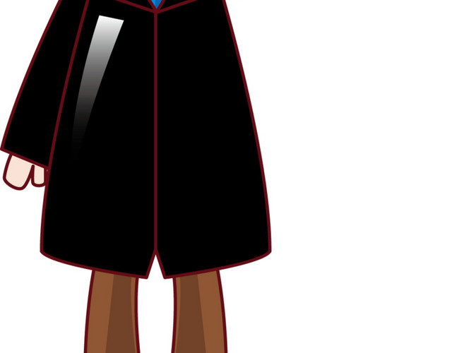女孩博士素材