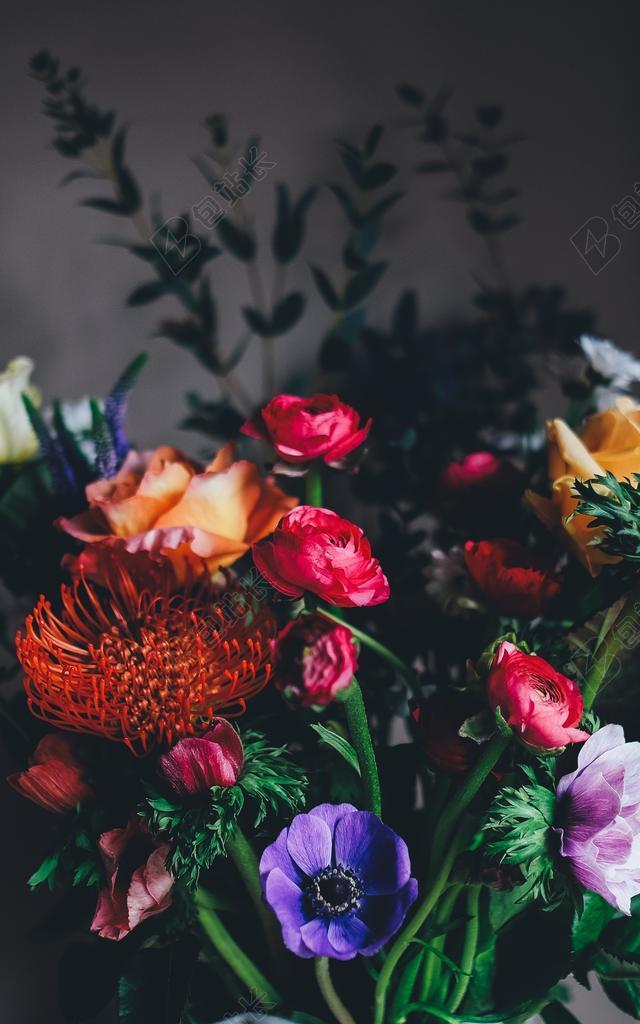 鲜花 花束 束鲜花 花花束 鲜花花束 花的 束 多彩 安排