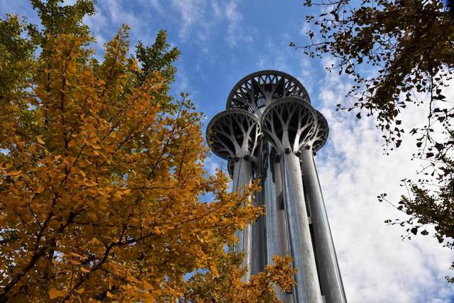 旅游清新奥林匹克公园背景图片