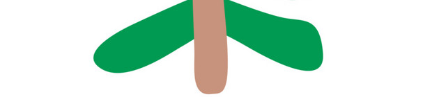 涂鸦小树免扣素材