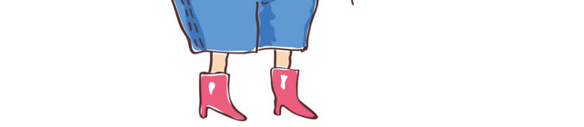 卡通胖女孩