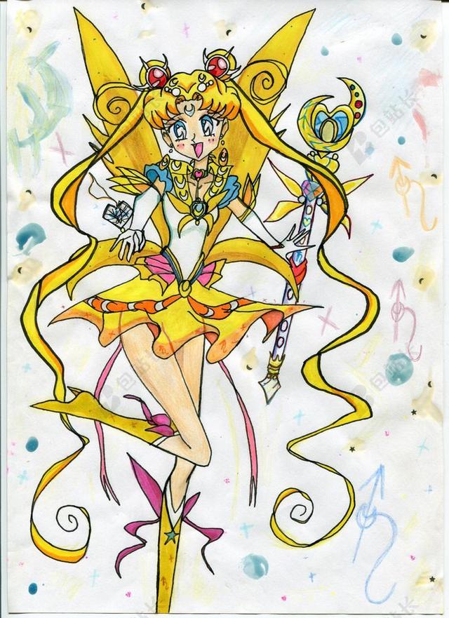 小精灵 雪碧 公主 动漫 动画 绘图