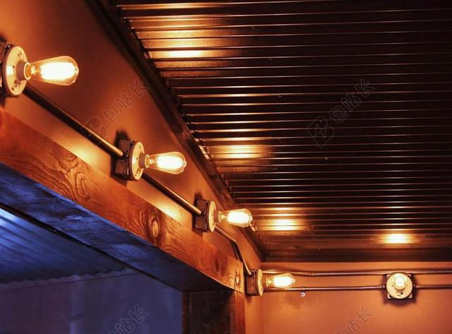 照明 设计 复古 餐厅 酿酒 纹理 装饰 灯 灯泡 发光