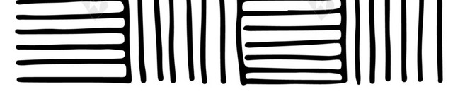横线竖线纹拼接黑色线条素材