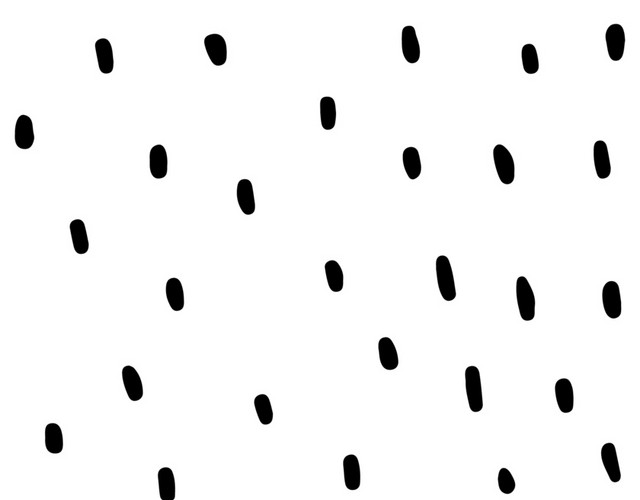 黑色点点雨滴素材