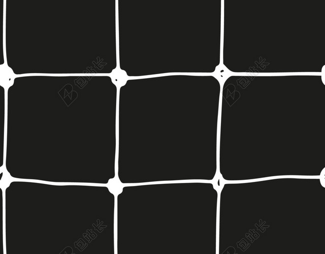 白色点线网格黑色背景图