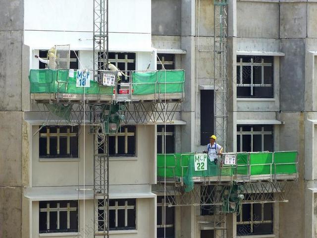 建筑简约户外修复背景图片