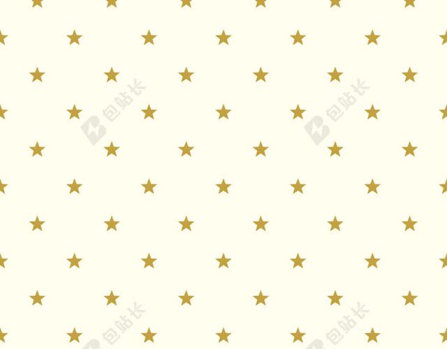 金色小五角星底纹背景图