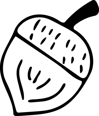曲线线条点点底纹勾勒坚果素材