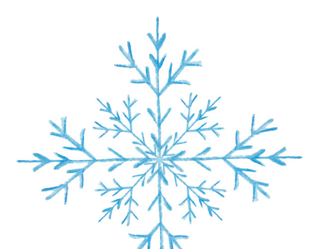 冰纹花纹雪纹雪花素材