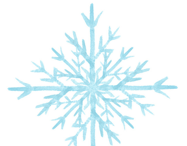 花纹雪纹雪花素材