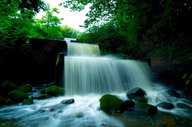 水 瀑布 汉堡 景观 流 性质 河 石头 私语 咆哮的瀑布