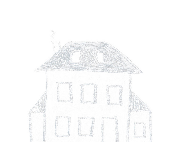 简笔画建筑楼房素材
