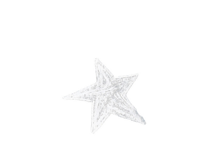 简笔画素描五角星素材