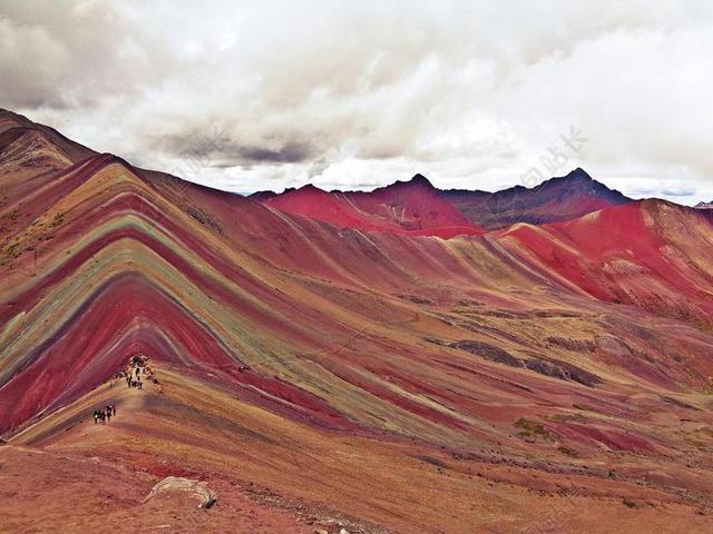 秘鲁 库斯科 彩虹山 景观