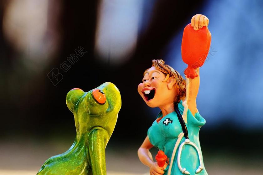 广告清新公仔裁判背景图片