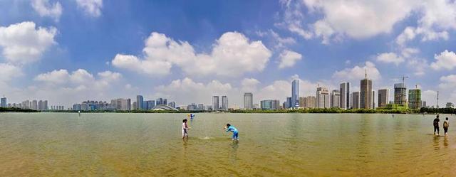 合肥 天鹅湖 湖泊