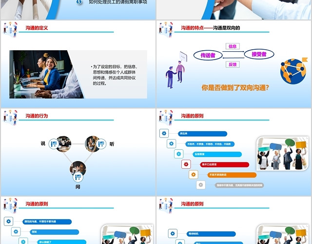 企业管理培训之班组沟通技巧与管理培训课件PPT