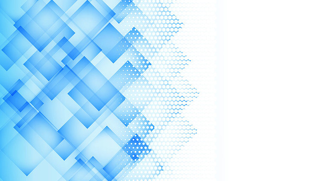 简约背景蓝色渐变几何拼接商务科技海报背景