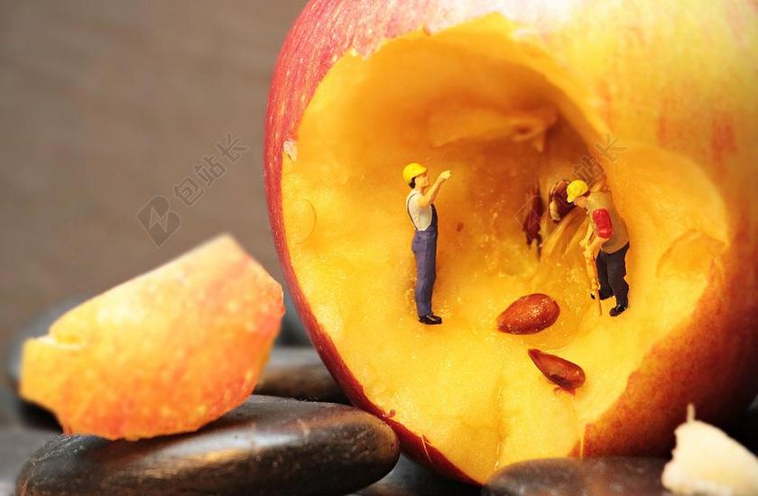 翻新 苹果 苹果核 微型图 MODELLEISENBAHN图 微型