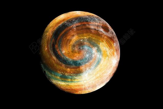 多彩互联网星空艺术月亮背景图片