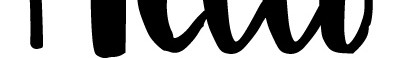 黑色创意卡通手绘英文字母矢量图片