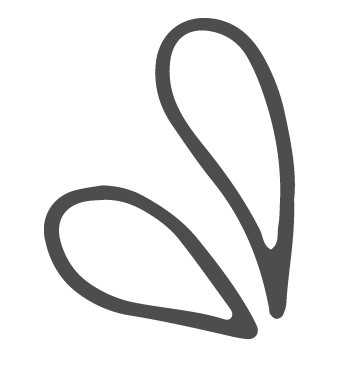 黑色手绘水滴花纹矢量素材