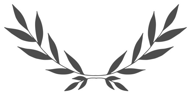 黑色手绘叶子矢量素材