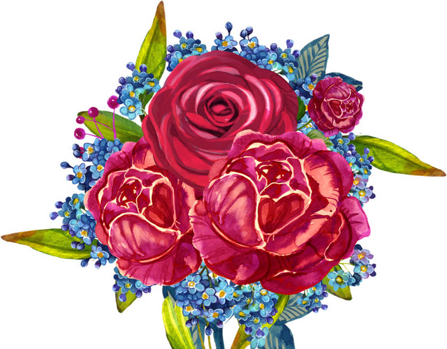 玫瑰花素材