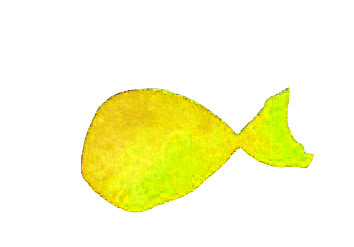 水彩海洋元素花纹装饰绘画素材