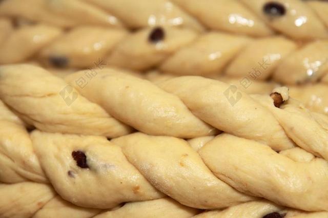 面团 原 烘烤 麻花 食品 甜