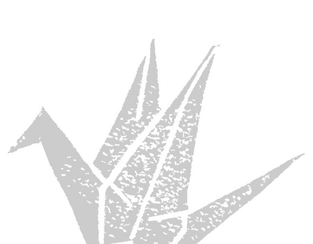 千纸鹤涂鸦矢量图素材