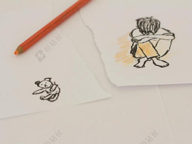 画家简约绘画背景图片