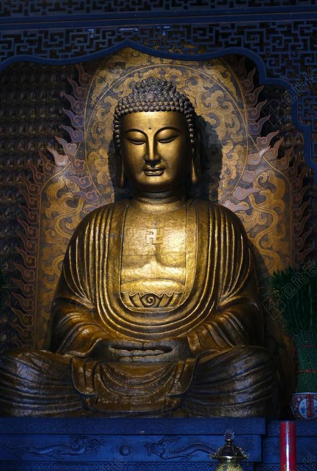 庙 佛教 寺复杂 宗教 台湾 高雄 佛 金 雕像 数字