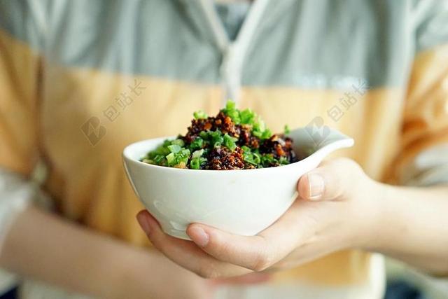 餐饮简约中国食品火锅背景图片