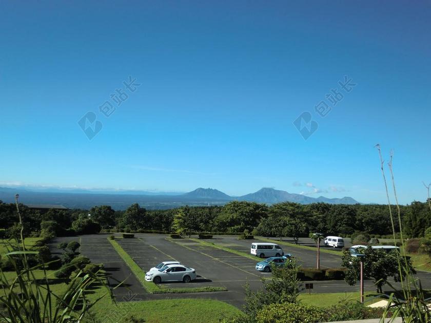 日本 旅程 停车场 免费停车场 天空 景色