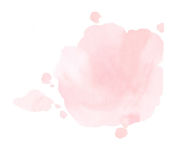 水彩花瓣
