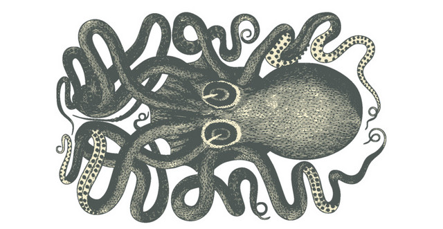 海底生物矢量素材