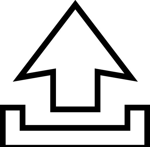 黑色手绘图标箭头素材