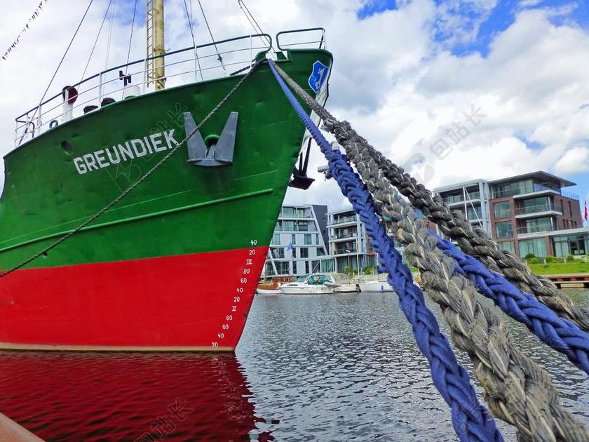 海事 露水 绳 皮带 绳索 船舶交通拥堵 特写 船舶 修复