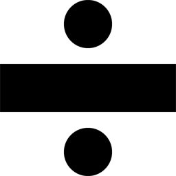 符号除号图标